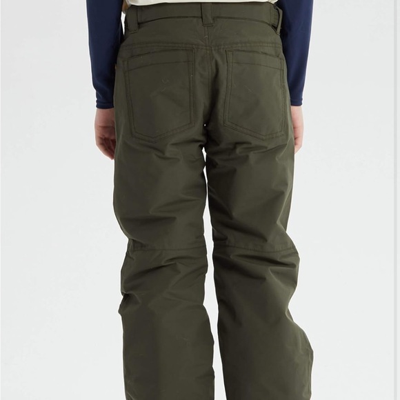 Burton Boys Barnstorm Insulated Ski/Snowboard Pants in Forest Night - Size Small - Picture 2 of 7